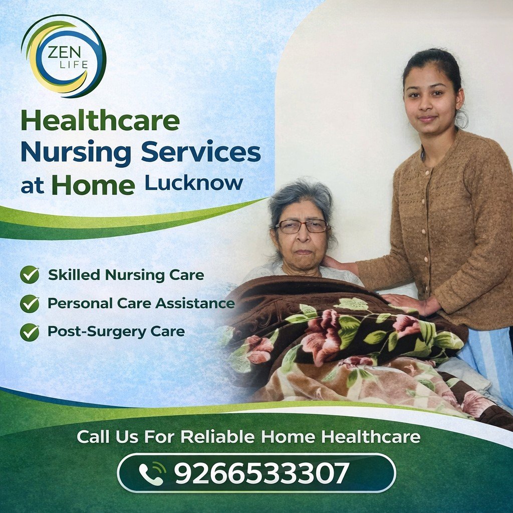 Healthcare Nursing Services at Home in Lucknow