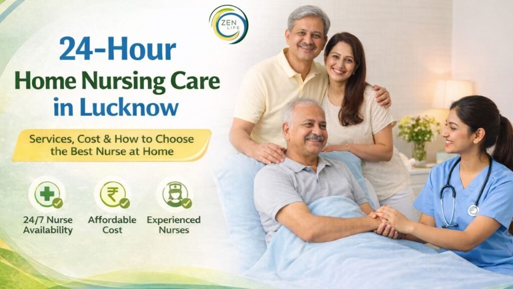 24-Hour Home Nursing Care in Lucknow: Services, Cost & How to Choose the Best Nurse at Home