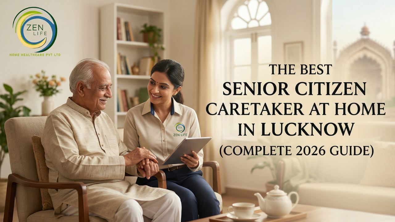 Senior citizens care taker at home in lucknow